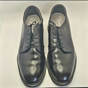 Bates Men's Leather Uniform Oxford shoes Lace Up Shoes Sz 10 Military Tactical